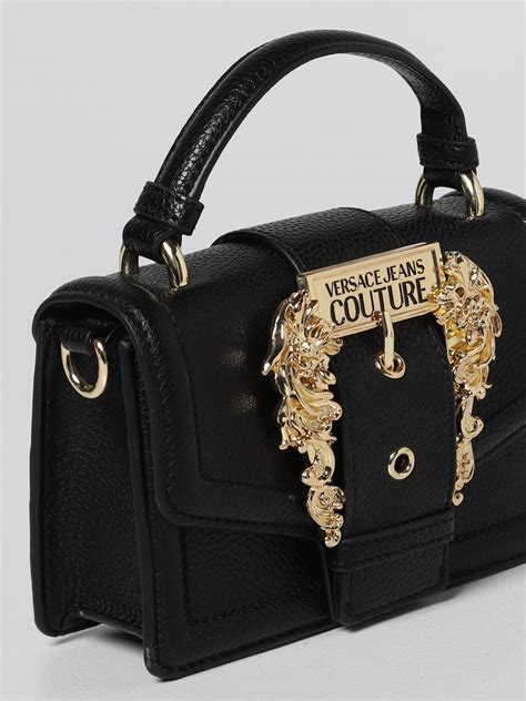 versace jeans couture black bag